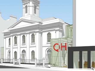 Edinburgh’s Queen’s Hall sounds out funders for £3m glass entrance porch