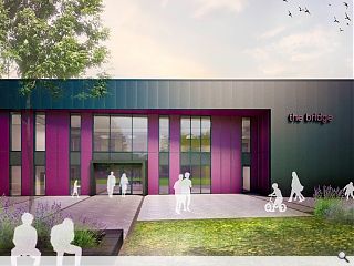 Construction begins at Dumfries learning hub