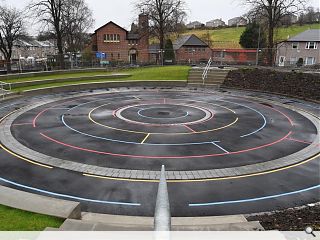 Play amphitheatre mitigates flood risk in Kings Park drainage scheme 