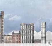 Citihome joins a growing cluster of planned towers along the River Clyde