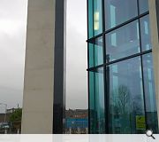 A new footbridge was recently opened connecting Dalmarnock to Shawfield