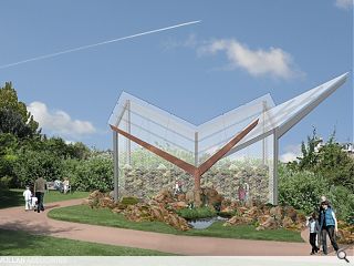 Royal Botanic Gardens Alpine House starts on site