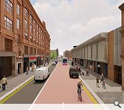 New paving and traffic calming measures are planned for Stockwell Street, also around 2026