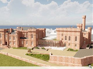 Inverness Castle tourism bid on the home straight