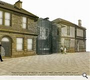 An urban 'piazza' will be created outside the Lodge Street main entrance