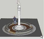 The Mercat Cross will be repositioned at the heart of the town