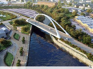 Tie arch Paisley bridge to improve regional connectivity