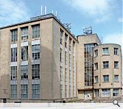 The B listed Fountainbridge Telephone Exchange was built in 1952 by Stewart Sim.