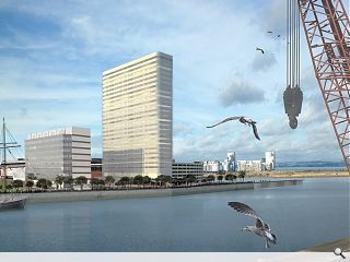 Edinburgh’s Ocean Terminal set for 28 storey hotel tower 