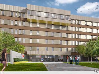 Napier University brings forward office to student housing bid