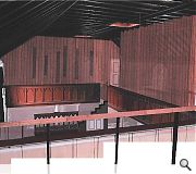 The main hall would be partially subdivided to provide the required accommodation