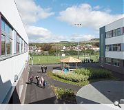 Dumbarton Academy is the first school in Scotland to adopt a pre-cast frame solution