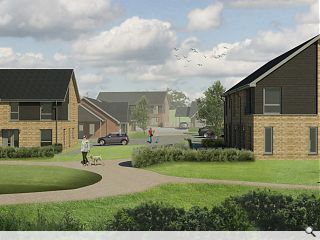 Kirkcaldy wildflower meadow homes on the rise