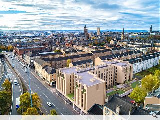 Glasgow mansion block to prioritise outdoor space