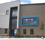 The three storey school benefits from low overheads