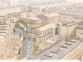 Planning granted for ‘peeling’ brass Bloomsbury research institute