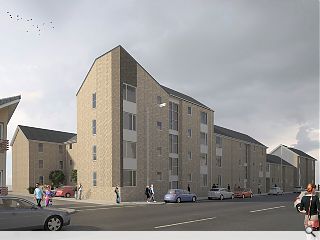 Ayr affordable housing project begins to rise