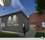 A new church will be built to serve the new community