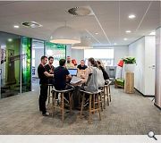 Vodafone's Glasgow office fit-out was honoured