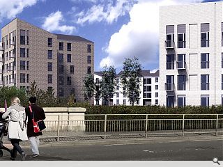 Dalmarnock builds momentum with plans for 151 flats