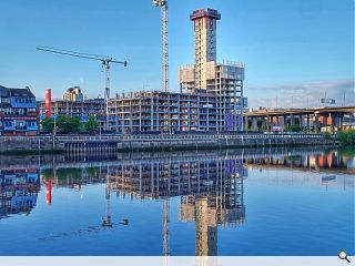 Glasgow’s latest BTR tower tops out at 20 storeys