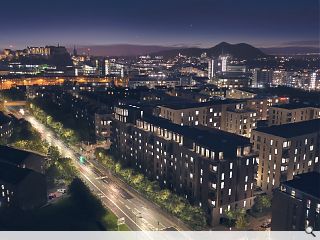 139 Edinburgh build to rent homes secure planning consent