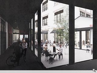 Pends and courtyards to turn Merchant City warehouse inside out