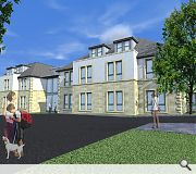 The three storey development has been valued at £9.1m