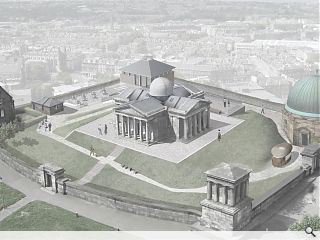 Calton Hill observatory to be transformed into arts base