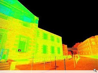 Historic Scotland digitally scan New Lanark