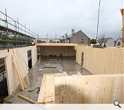 The development sits in the shadow of Stirling Castle