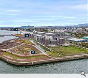 Trams could one day run along the Granton waterfront on a circular route