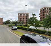 The development seeks to provide continuity with recently completed apartments over the road