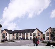 The development will be built to a density of 35 homes per hectare