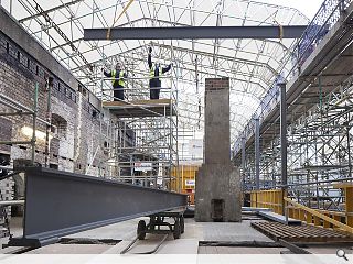 Mackintosh Library refurbishment gets underway