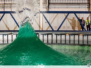 Bennetts unveil Edinburgh marine energy testing tank