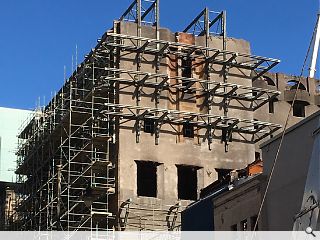 Mackintosh Building gable stabilisation efforts conclude