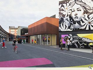 SWG3 inks plan for weathered steel graffiti hub