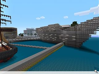 Budding architects lap–up Minecraft depiction of Dundee’s V&A 