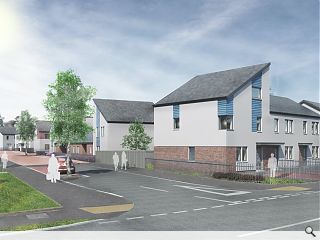 £7.9m Alloa housing development underway