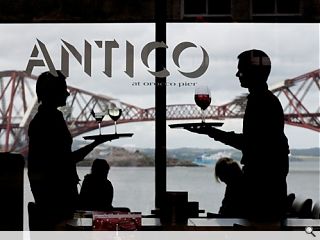 Antico, Edinburgh, voted best designed bar by the Dram