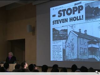 Steven Holl delivers Reid Building inaugural address