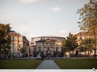 David Chipperfield unveils neoclassical Edinburgh music venue 