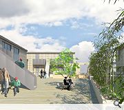 Residents will share access to a first-floor roof garden