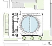 A ground floor plan for the unique build