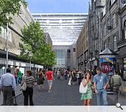 George Street could be terminated by a 'grand urban room'