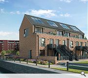 Townhouses have been designed to encourage families to relocate to the area