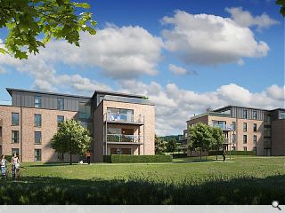 Twin apartment blocks to rise in Thorntonhall 