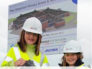 Ground breaking ceremony staged for Gargieston Primary 