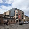 Street hugging infill housing rises in Partick 